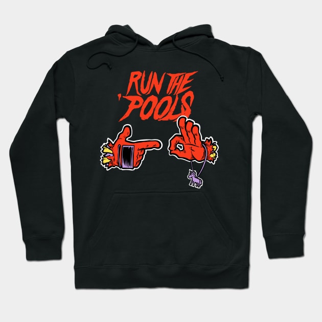 Run the 'Pools Hoodie by harebrained